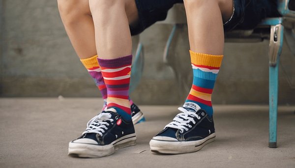 Chaussettes dépareillées : apportez une touche originale à votre style